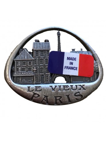 Magnet Vieux Paris Métal 3D