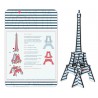 DIY Eiffel Tower Mondrian