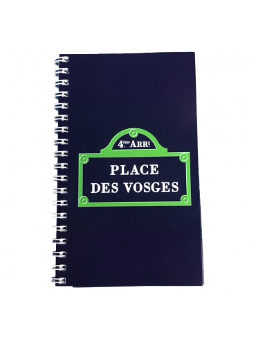 Carnet Spirales à Rabat - Place des Vosges
