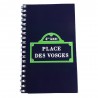 Spiral Notebook with Flap - Place des Vosges