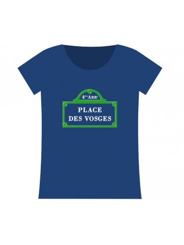 Tee-Shirt Place des Vosges Origine France Garantie
