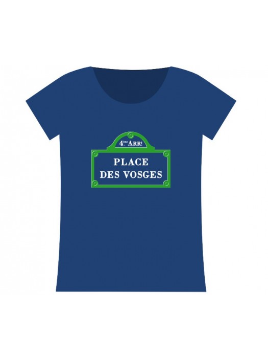 100% Cotton T-Shirt - Place des Vosges Made in France