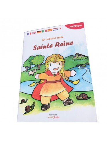 Cahier de Coloriage Sainte-Reine
