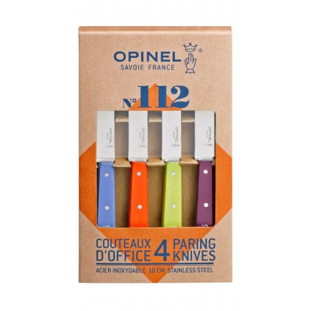 Box of 4 Opinel Offices knives - Sweet-Pop Colors
