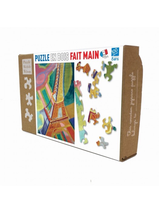 Puzzle Enfants 100 pièces Tour Eiffel Delaunay