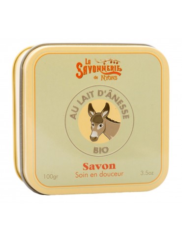 Organic Donkey Milk Soap Made in France