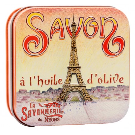 Savon Boite Vintage Tour Eiffel  Fabriqué France