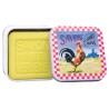 Soap 100g  Vintage Metal Box French Rooster - Scented Verbena