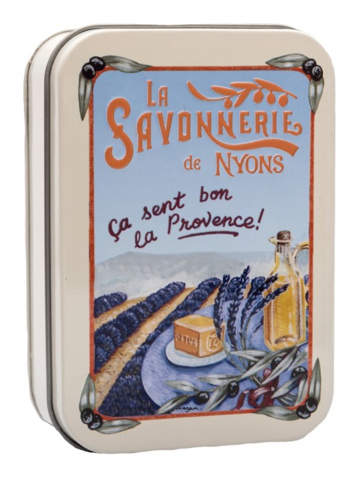 Savon Boite Vintage LavandeFabriqué France