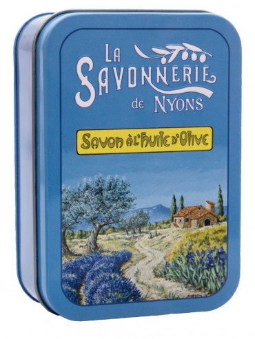 Soap 200g  Vintage Metal Box Provence- Scented Lavender