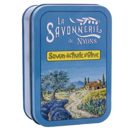 Soap 200g  Vintage Metal Box Provence- Scented Lavender