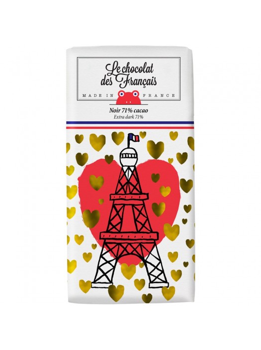 Tablette de Chocolat Noir Paris Or Tablette de Chocolat Noir Paris Or