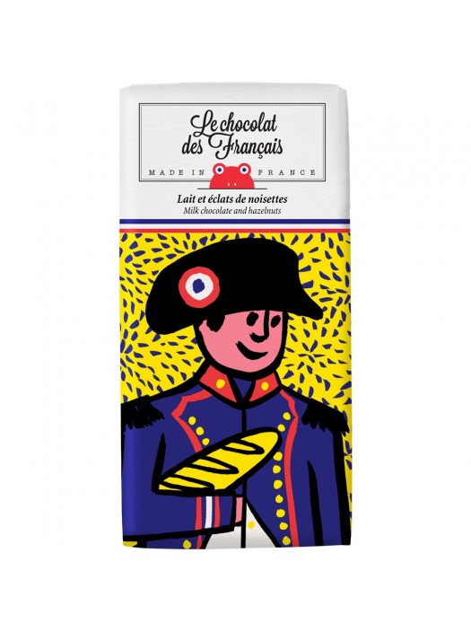 Tablette de Chocolat Lait Noisettes - Napoléon - Bio Tablette de Chocolat Lait Noisettes - Napoléon - Bio