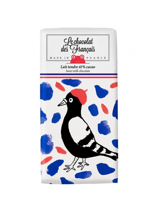 Milk Chocolate Bar Bird - Organic Milk Chocolate Bar Bird - Organic