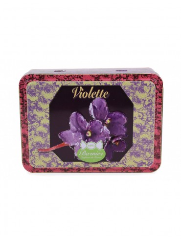 Bonbons Barnier Violette - Boîte Métal - Fabriqués en France depuis 1885