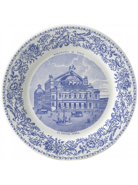 Faience Mini plates The Paris Monuments Made in France Gien