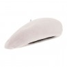 French Beret White Authentic