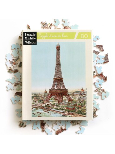 Adult Puzzle 80 Pieces The Eiffel Tower Tauzin