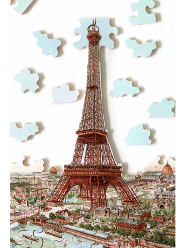 Adult Puzzle 80 Pieces The Eiffel Tower Tauzin