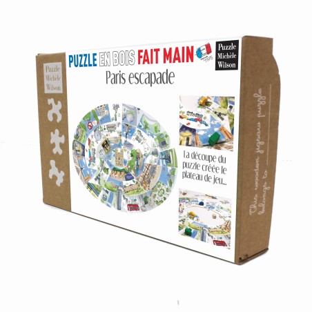 Puzzle Goose Game for Children 34 pieces Paris Escapade