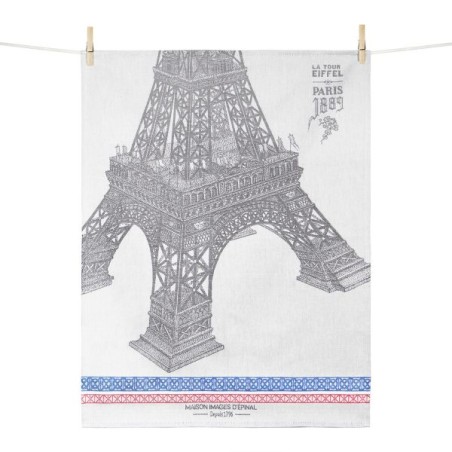 Woven Tea Towel Images d'Epinal Paris 1889 100% Cotton