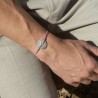 Bracelet Unisexe Rouge et Blanc L’Olympe