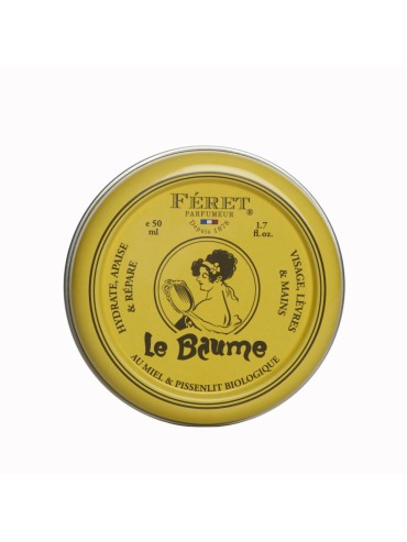 Baume Miel et Pissenlit Parfumé à la Rose 50ml Féret Fabriqué en France