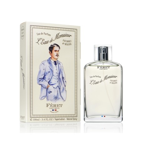 Eau de Monsieur Patchouli & Licorice Féret 100 mL Made in France