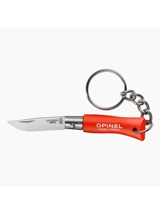 Couteau Opinel Porte-clé Orange Fabriqué en France