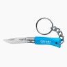 Opinel Knife with Keychain Cyan Made in France