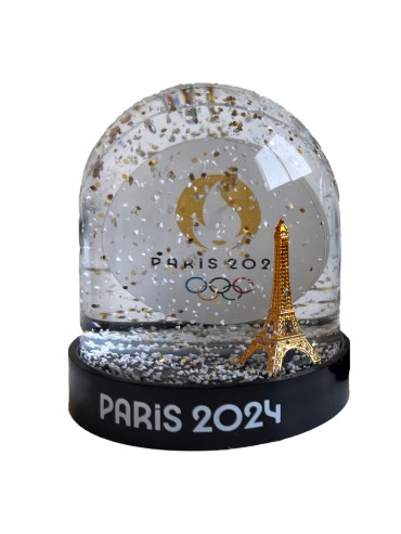 Boule à Neige Paris 2024 Fabriquée en France