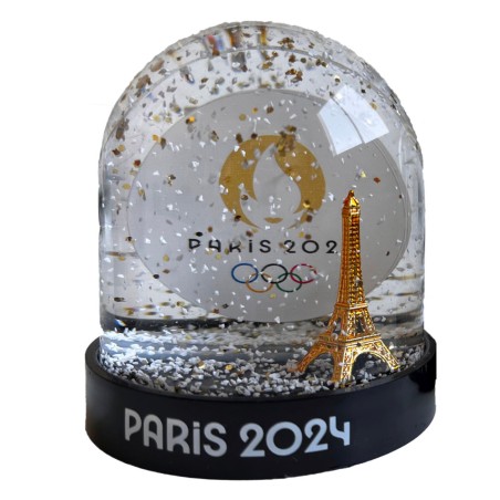 Boule à Neige Paris 2024 Fabriquée en France