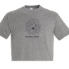 100% Cotton T-Shirt - Bonjour Serge Grey Made in France