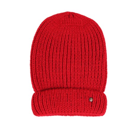 Colombe Wool and Alpaca Beanie Red