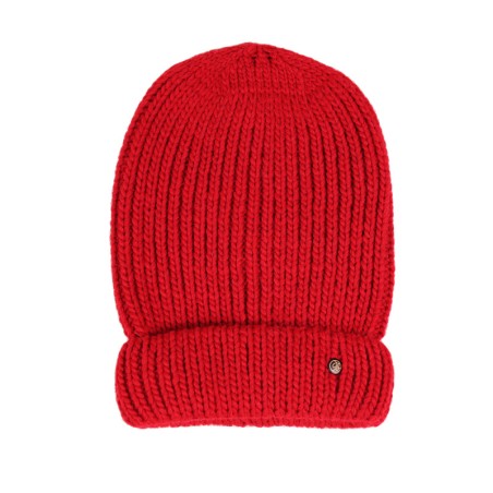 Colombe Wool and Alpaca Beanie Red Made in France