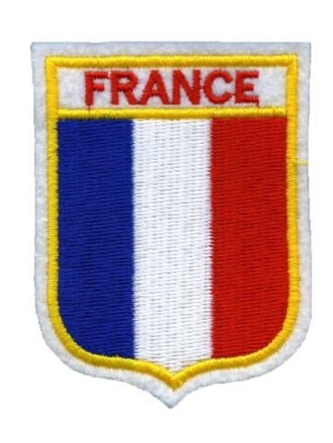 Ecusson France - Drapeau Français Fabriqué en France