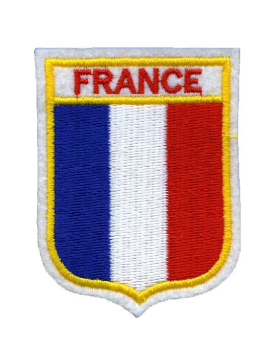 Ecusson France - Drapeau Français Fabriqué en France