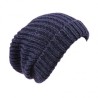 Colombe Wool and Alpaca Beanie Navy Made in France
