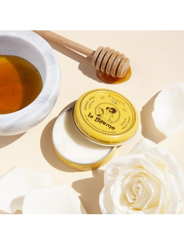 Honey and Dandelion Balm with Rose Scent 15ml Féret Made in France