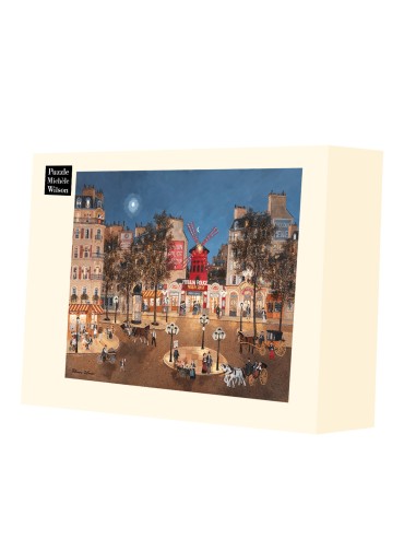Puzzle Adulte 1500 Pièces Le Moulin Rouge et la Place fabriqué en France