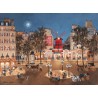 Puzzle Adulte 1500 Pièces Le Moulin Rouge et la Place Fabriqué en France