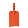 Red Coral Luggage Tag Made in France