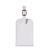 White Luggage Tag Made in France