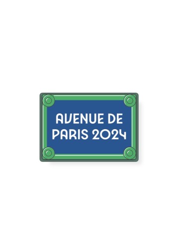 Magnet Paris 2024 - Avenue de Paris 2024 Fabriqué en France