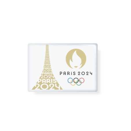 Magnet Paris 2024 - Paris 2024 Tour Eiffel Fabriqué en France