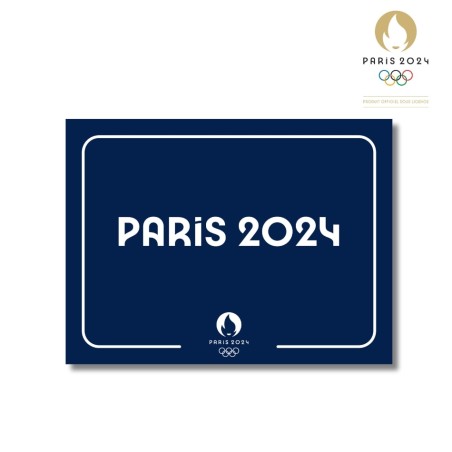 Paris 2024 Street Plate Made in France