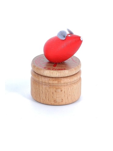 Boîte à Dents La Petite Souris Rouge Fabriquée en France