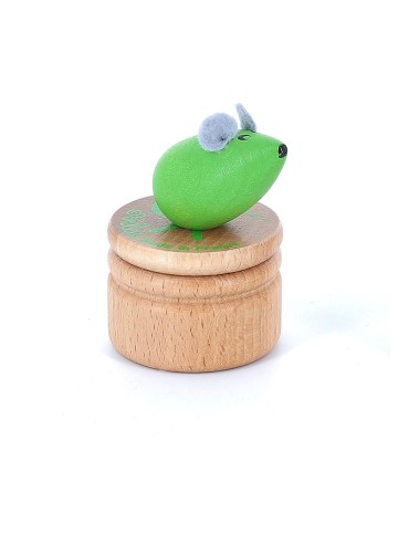 Teeth Box Green The Little Green Mouse Made in France