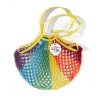 Shopping String Bag Rainbow Made in France