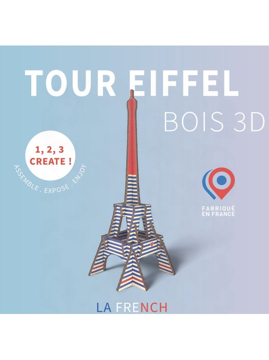 Tour Eiffel en Bois à Monter La French Fabriquée en France